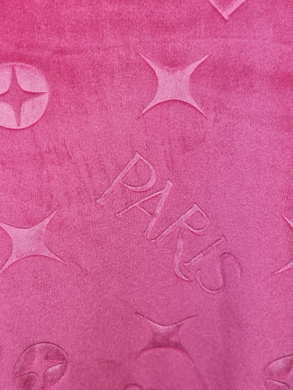 Y2K Paris Hilton Hot Pink Logo Night Shirt Dress Velour Sz Large 'That's Hot' - Picture 4 of 8